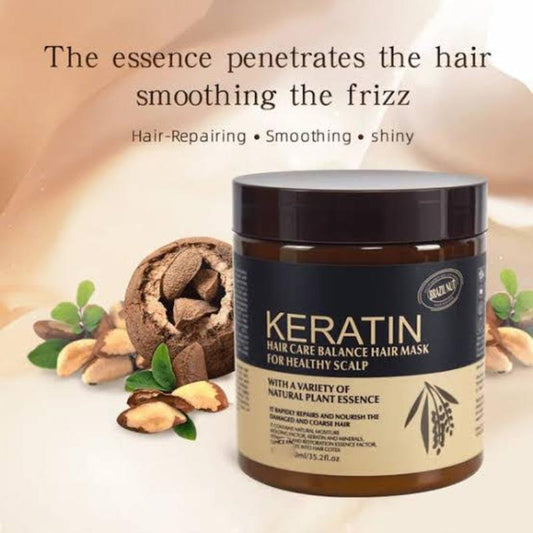 BUY 1 GET 1 FREE Keratin Hair Mask+Hair Food OIL