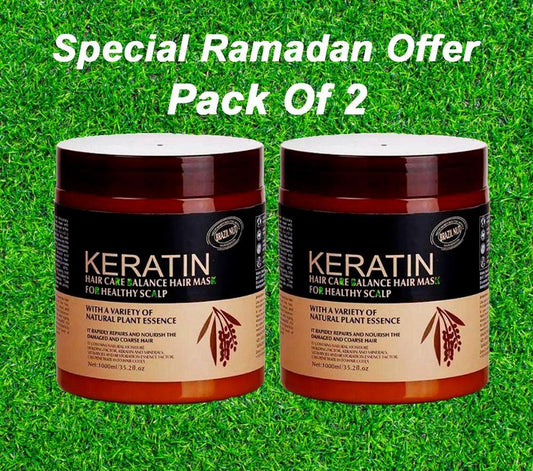 Buy 1 Get 1 free Brazil Nut Keratin Hair Mask Pack Of 2