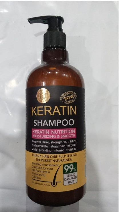 Buy 1 Get 1 Free Keratin Hair Mask +Shampoo (Pack Of 2)