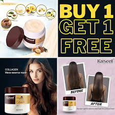 Buy 1 Get 1 Free Karseell Collagen Hair Mask (PACK 2)