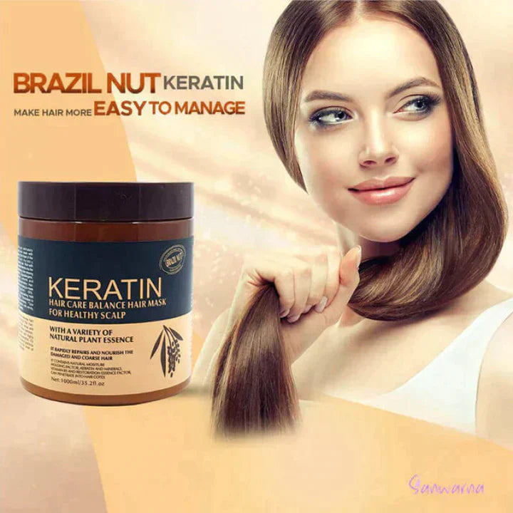 Buy 1 Get 1 free Brazil Nut Keratin Hair Mask Pack Of 2