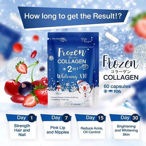 2 Pack DEAL Frozen Collagen + 2 in 1 Whitening